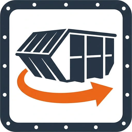 Iron Will Dumpster Rental logo